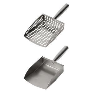 해변용 다용도 휴대용 해변 탐사용 동물 수집용 조개 파기용 모래 선별기 파충류 모래삽