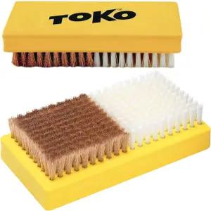 토코 스키 스노보드 왁싱 브러시 14mm 나일론 및 구리 콤비