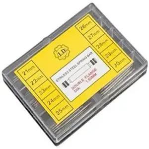 21-30mm 시계 밴드 스프링 바 스트랩 링크 핀 웍메이커 공구 제거기 수리 교체 키트(170개)