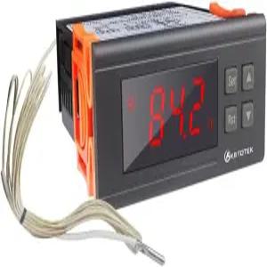 케토텍 KT8230 디지털 온도 조절기 120VAC 30A 화씨 -22~572 °F 인큐베이터 브로더 냉장고 발효기 온실