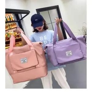 넉넉한 여행용 캐리어 보조 가방 휴대용 접이식 여행용 가방 캠핑용