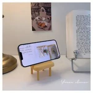 3단 미니 의자 핸드폰 휴대폰 스마트폰 휴대용 거치대 악세사리 가능 액세서리 용품