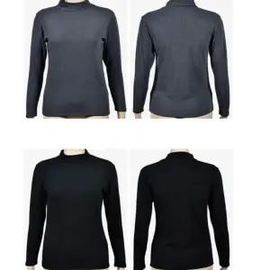 기모 숙녀용 목 폴라 여성냉감긴팔티 여성내의상의 여성내복상의 여성여름이너긴팔티