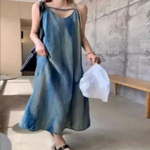 민소매 원피스 맥시드레스 휴양지 여름 여름 나시