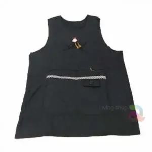 블랙 누빔 방한앞치마 키친용품 이쁜앞치마 예쁜주방용품 검정앞치마 다용도앞치마