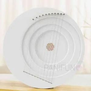 11음계 미니하프 화이트 음악악기 입문용미니하프 소형악기 작은악기 특이한악기