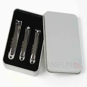 손톱깍이 3종 블랙 네일관리 네일케어도구 휴대용손톱깍기 네일관리도구 손톱정리기