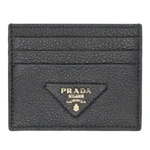 트라이앵글 로고 가죽 카드지갑 1MC0252BBE F0632