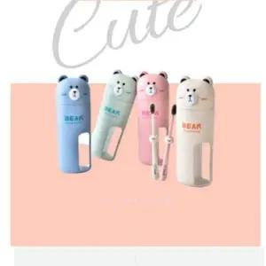 베어 칫솔케이스 여행용 휴대용 여행용 칫솔 욕실 보관함 칫솔통_24629351