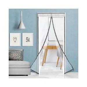 ( )루미나D 투명비닐 보급형자석방풍막 현관 바람막이 방풍커튼