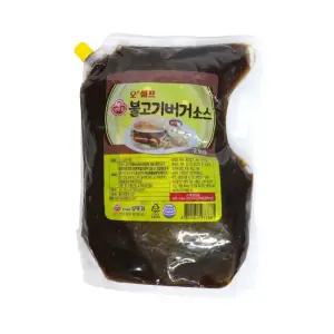 식재료 햄버거소스 불고기소스 수입식료품 양념 수입식재료