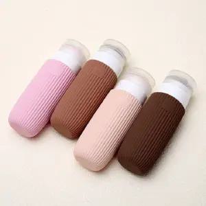 (4개세트 4개세트)유니보르 실리콘 여행용 공병 샴푸 수영장 헬스장샤워용품 소분용기 샴푸통 디스펜서 튜