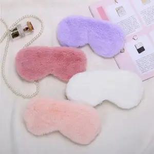(타입 혼합 4p)좋은 털 밴딩 수면안대 4p 뽀글이 낮잠 여행 빛차단 눈가리개
