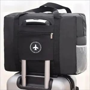 포켓 보스턴백 보조가방 지퍼 여행용 수납 캐리어 결합
