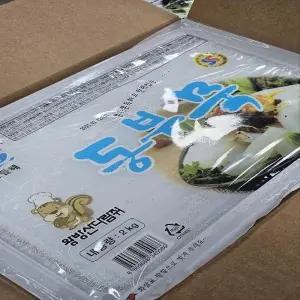 하늘찬/왕방산 다람쥐 동부묵 청포묵 2kg x 2개/무료배송