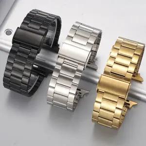 호환   워치용 밴드 49mm 46mm 44mm 45mm 42mm 41mm 40mm 38mm 스테인리스 스틸 스트랩 iWatch Ultra Se 32