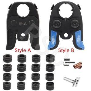 PEX 및 스테인레스 스틸 파이프 압착 도구용 범용 조, UTHVMVAU 유형 다이, 프레스 액세서리