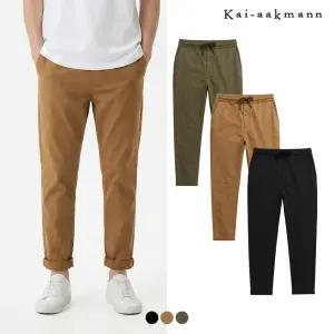 [택가 69000원][카이아크만]남)크롭 테이퍼드치노 팬츠(FKPFDYI111P)