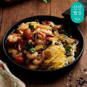 쿡솜씨 새우엔초비오일파스타 밀키트 2인분