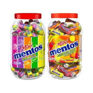 미니 멘토스 뉴레인보우 100입, 1개 + 프루티 100입, 1개