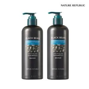 [네이처리퍼블릭/2개] 블랙빈 탈모증상 개선 샴푸 520ml