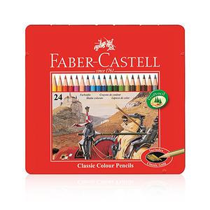파버카스텔 일반 색연필 24색 틴케이스
