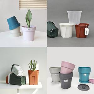 플라스틱 화분 모음 슬릿분 인테리어 홈가드닝 분갈이화분