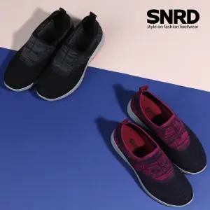 [무료배송] Stylish 고탄성/초경량 슬림핏 여성 니트 운동화/슬립온