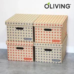 크로스 트렁크 종이정리함 4종 (일반 3겹)