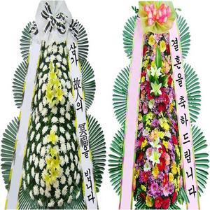 [황금화원] 전국 3시간 당일 도착 축하화환 근조화환 장례식 개업식 결혼식 예식 공연 기념식