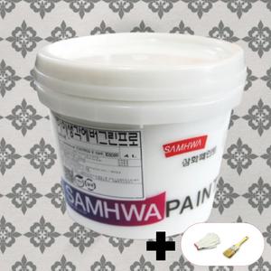 삼화 아이생각 에버그린4L 친환경 벽지 벽면 수성 페인트