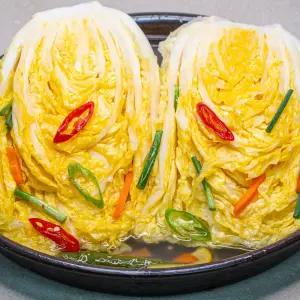 새벽팜 백김치 5kg 국내산 100% 전라도김치 참매실 새벽김치