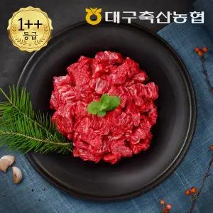 [대구축협 팔공참한우](대구신세계)[냉장][대구축협] 팔공참한우 1++등급 국거리 300g