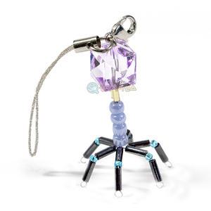 비즈 박테리오파지 열쇠고리(1인용)