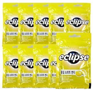 이클립스 쿨링소프트45g 레몬 x 10개 입냄새 제거