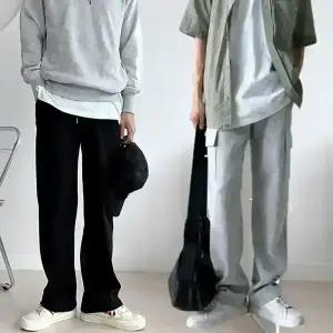 남성 와이드 팬츠 빅사이즈 트레이닝 바지 운동복 츄리닝 카고 트레이닝복