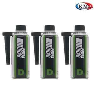 파워드래그 디젤 x 3개 경유 연료첨가제 세탄부스터 인젝터클리너 엔진세정제 카본 때 제거