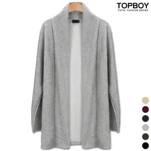 오픈 숄 니트 롱 가디건 (CA283)