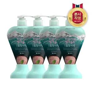 히말라야핑크솔트 펌핑치약 아이스민트 285g x 4개
