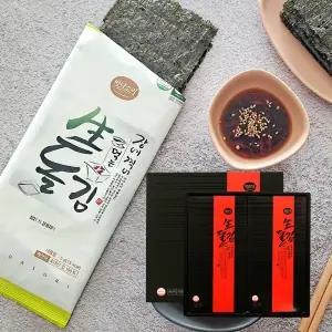 [바다소리]장에 찍어먹는 생돌김 5호 선물세트(쇼핑백 동봉) 옛맛김