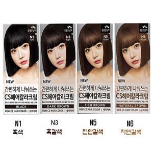꽃을든남자 간편하게 나눠쓰는 CS헤어칼라크림 / 염색약