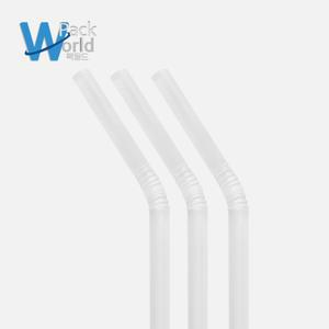 빨대 자바라 스트로우 투명 7x25cm 벌크 10000개