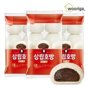 대용량 냉동 삼립호빵 단팥호빵 90g×24개입 찐빵