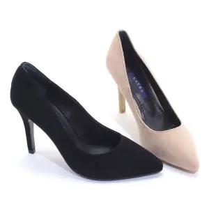 갤러리아 세라 여성 양가죽 스웨이드 펌프스 스틸레토힐 TJP22462 컬러 2종 7 8