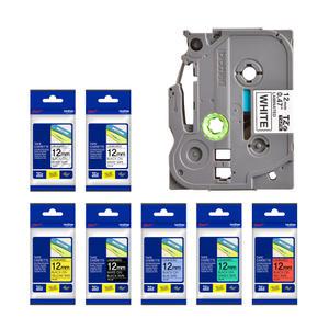 브라더 라벨프린터 라벨테이프 카트리지 (12mmX8M)