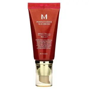 미샤 M 퍼펙트 커버 비비 크림 27호 50ml