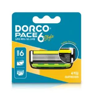 도루코 페이스6스타일 면도날 4입