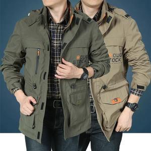 신상 봄가을 빅 사이즈 밀리터리 카고 지프 전차 점퍼 남성복
