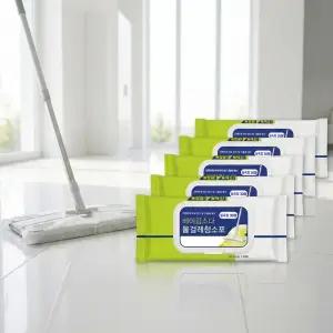 베이킹소다 물걸레 청소포 실속형 초특대형 6개입 습식타입(200X380mm)
