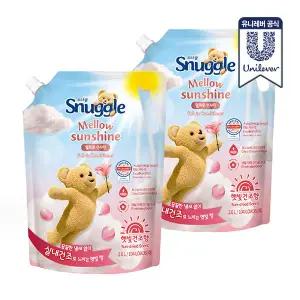 스너글 햇빛건조향 섬유유연제 멜로우선샤인 2.6L 2개